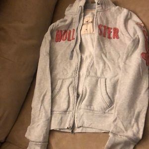 Hollister zip up hoodie